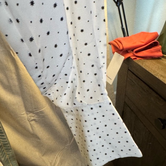 Joie Prynn Porcelain Print Shift Dress Frilly Pleated Long Sleeve XS NWT - Picture 8 of 12